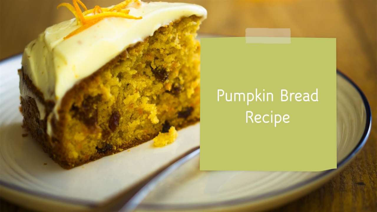 Paula Deen's Pumpkin Bread Recipe